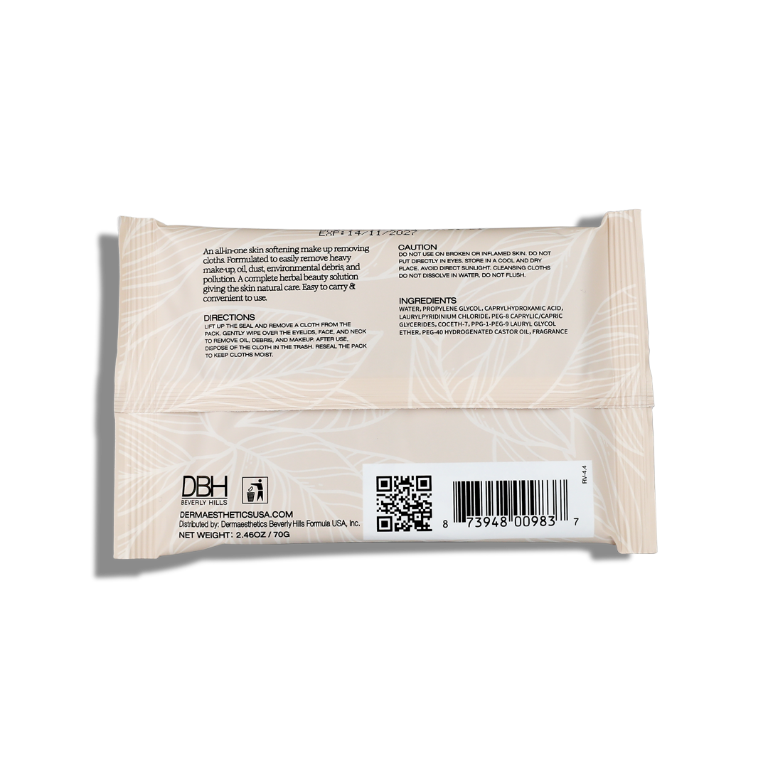 Organic Black Tea Cleansing Cloths