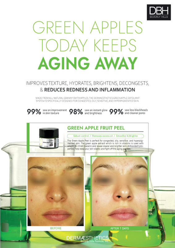 Poster: Green Apple Peel